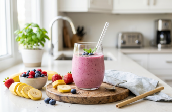 How to Make the Perfect Banana Berry Smoothie in Under 60 Seconds