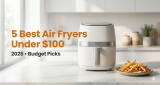 5 Best Air Fryers Under $100 in 2026: Crispy Results on a Budget